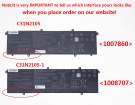 C31n2105-1 11.61V Australia asus notebook computer original battery C31n2105-1 11.61V Australia asus notebook computer original battery