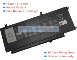 D2vf9 7.4V 4-cell Australia dell notebook computer replacement battery